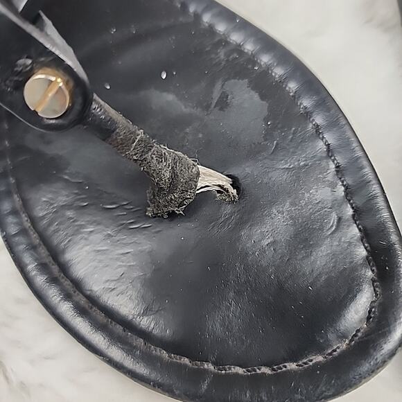 Tory Burch Miller Sandal Black size 7 M - Picture 5 of 9